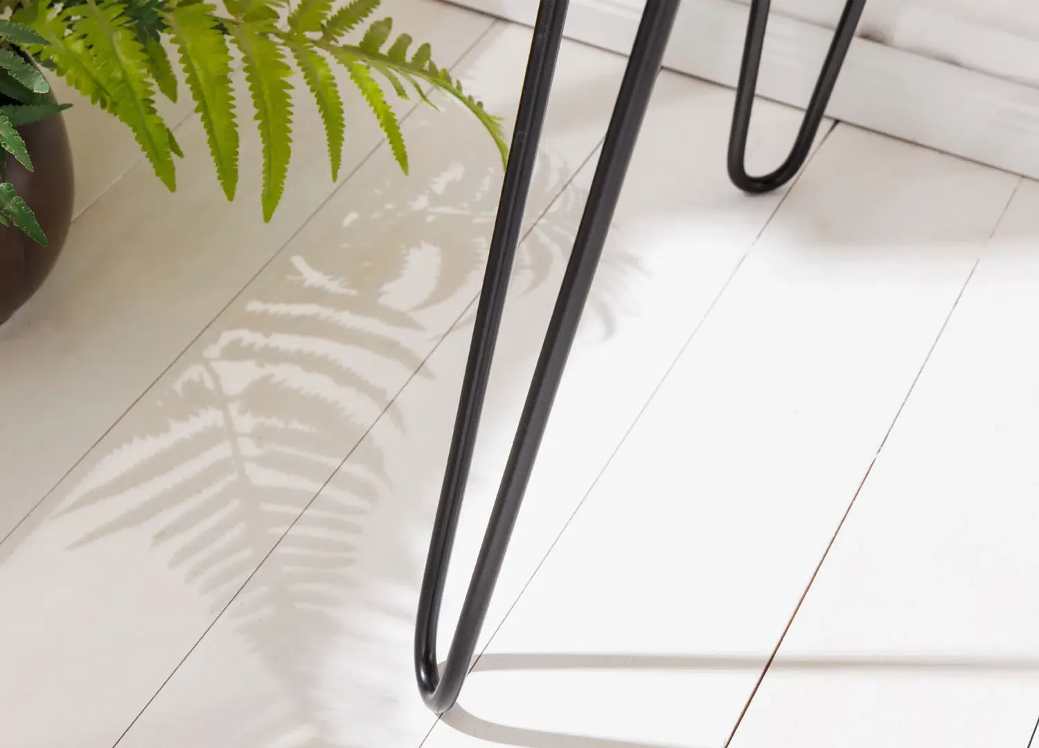 Bureau original en bois de sesham 120 cm – Image 5