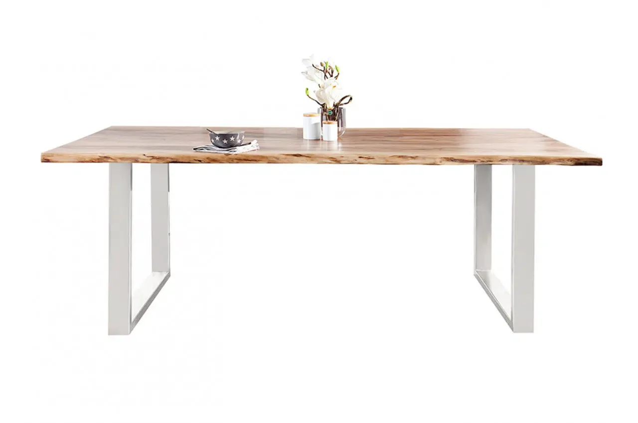 Table repas rectangulaire en bois massif design